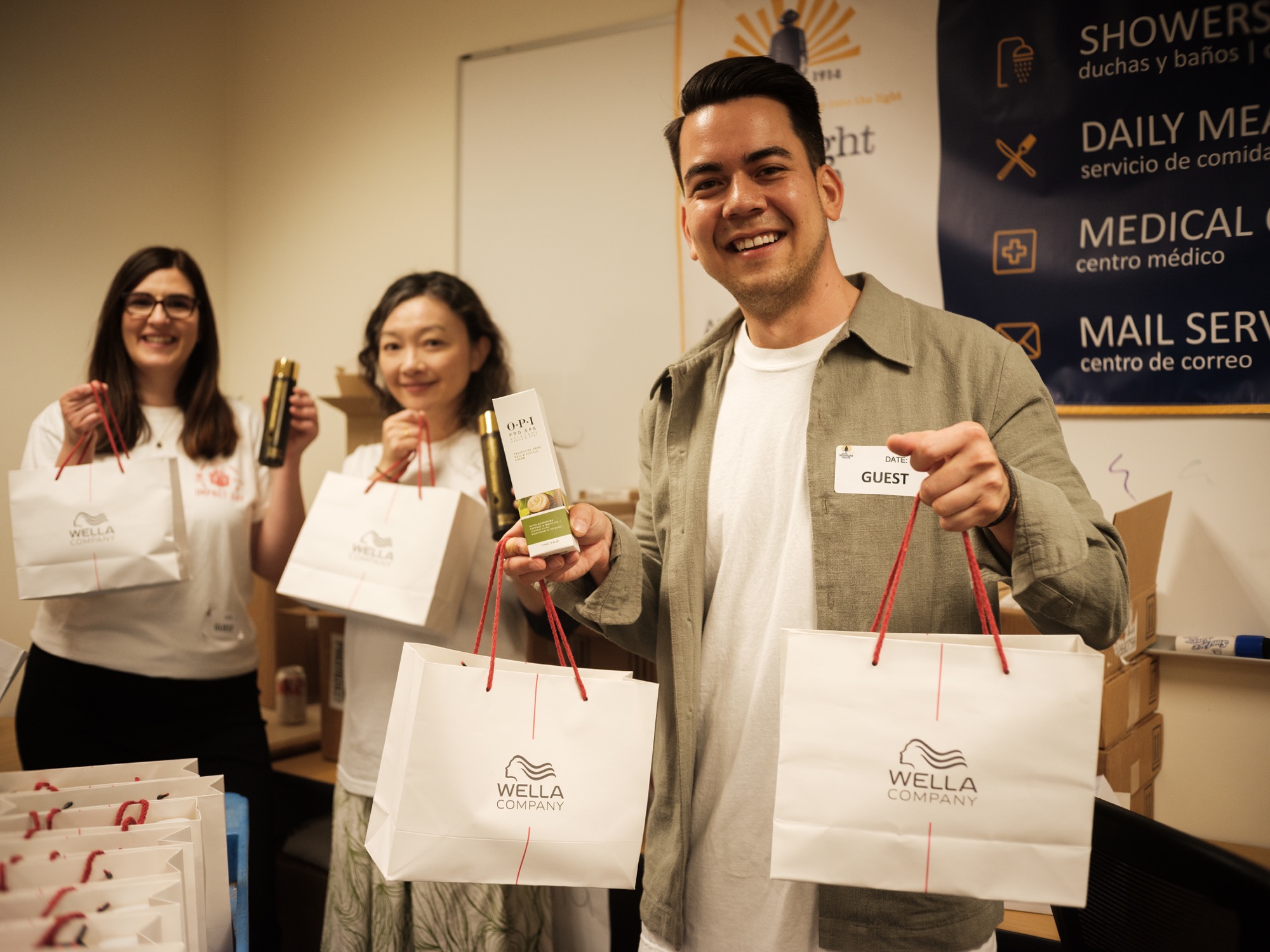 Donation media from The Midnight Mission